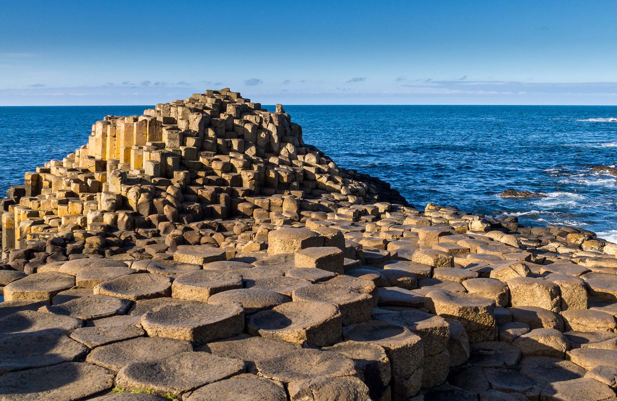 Giant's Causeway, Northern Ireland. Giant's Causeway, County Antrim, Northern Ireland